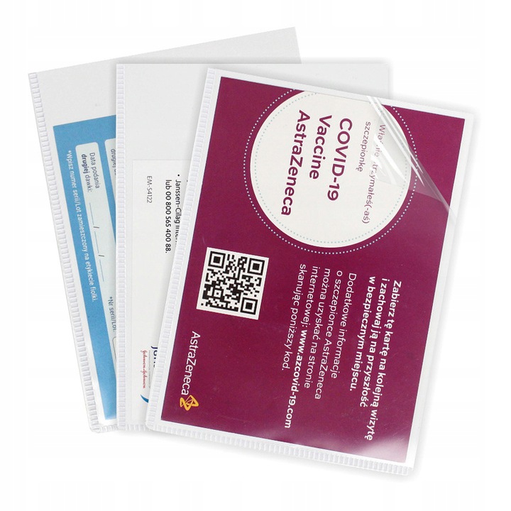 Etui na kartę szczepienia covid-19 białe | espryciarze.pl |Kup w super cenie!