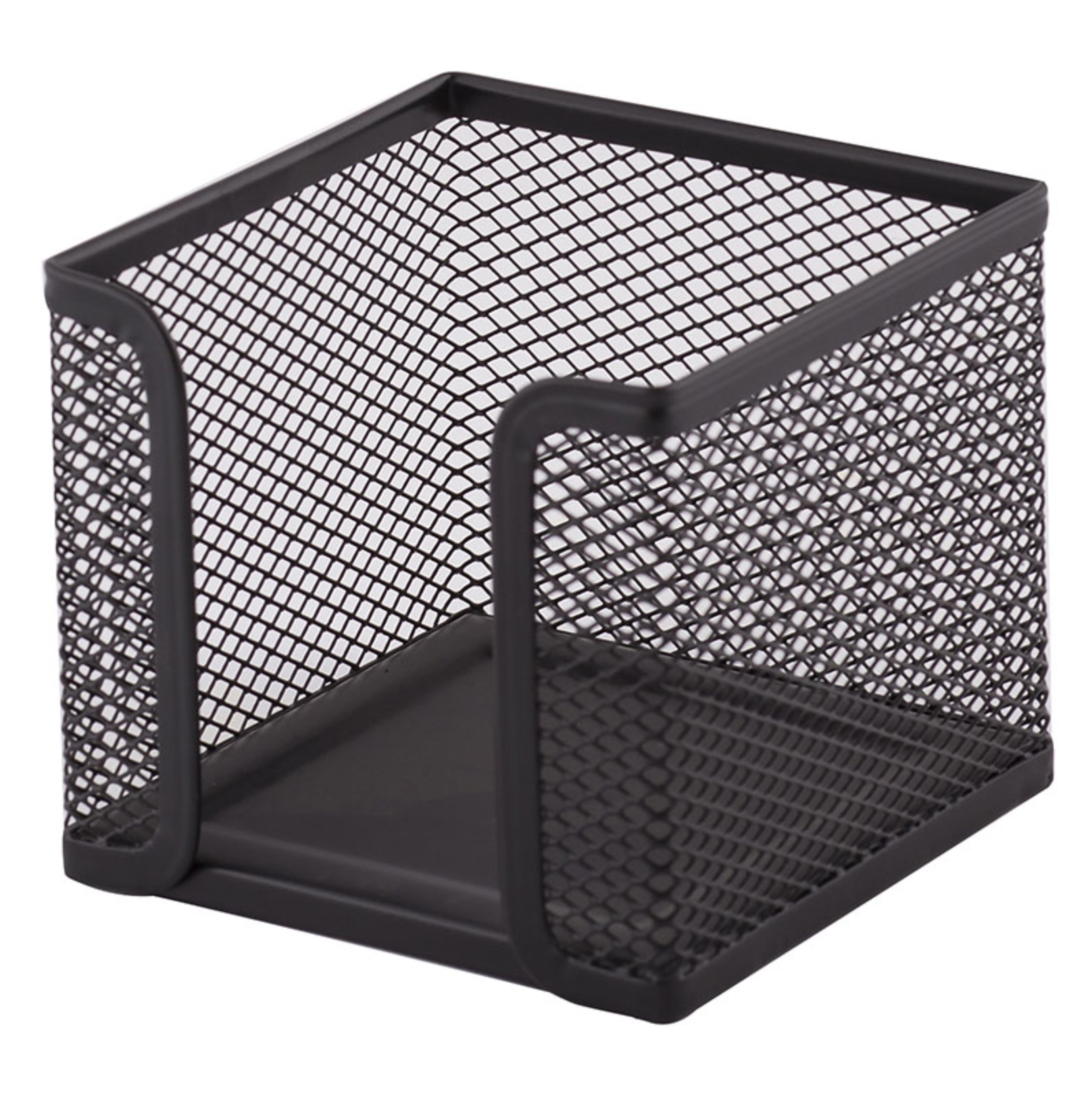 Przybornik na karteczki siatka czarny 95x95 x 80 | espryciarze.pl |Weź najlepszą cenę!