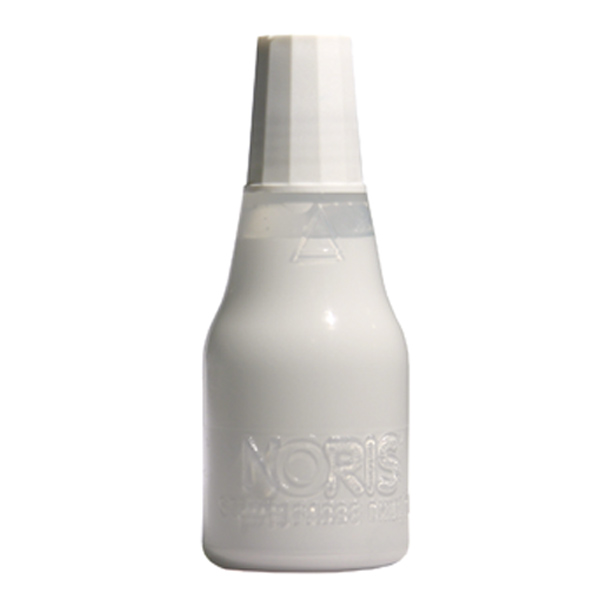 Tusz do pieczątek bezolejowy Noris 110s 25ml biały | espryciarze.pl | Sprawdź ofertę
