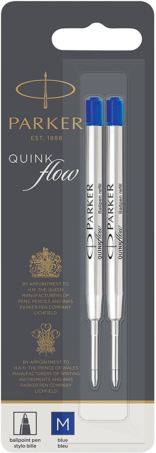 Parker wkład do długopisów quinkflow niebieski 2 sztuki | espryciarze.pl |Działaj teraz!
