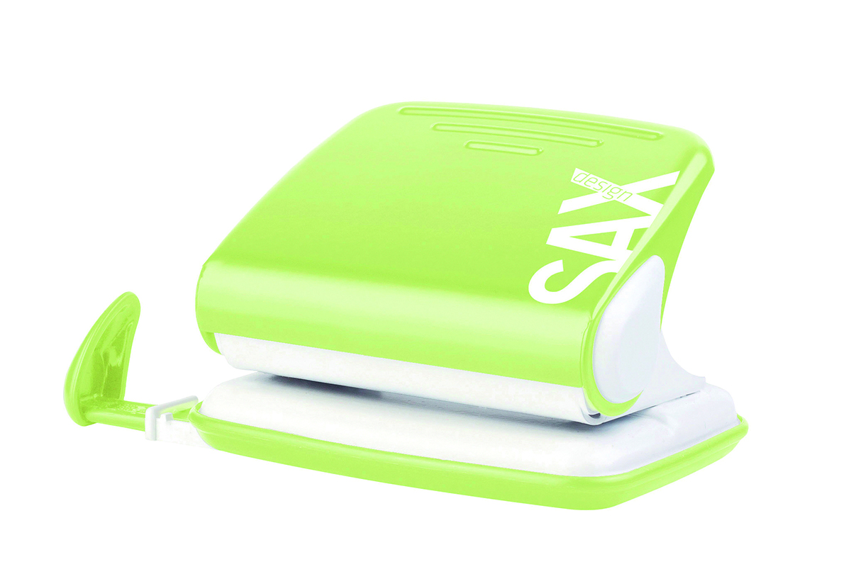 Dziurkacz Saxdesign 318 dziurkuje do 20 kartek jasnozielony | espryciarze.pl |Kup od ręki!