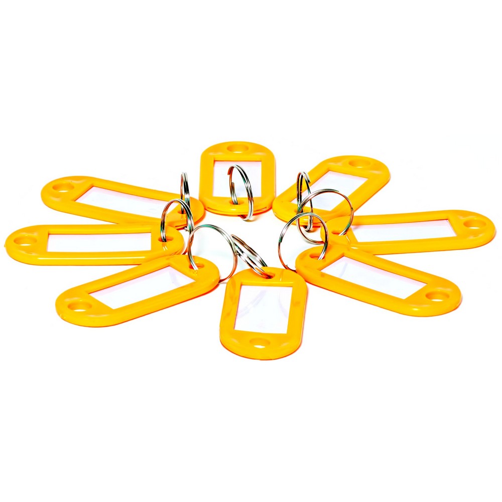 Breloczek zawieszka do kluczy żółty zestaw 10 sztuk | espryciarze.pl |Weź najlepszą cenę!