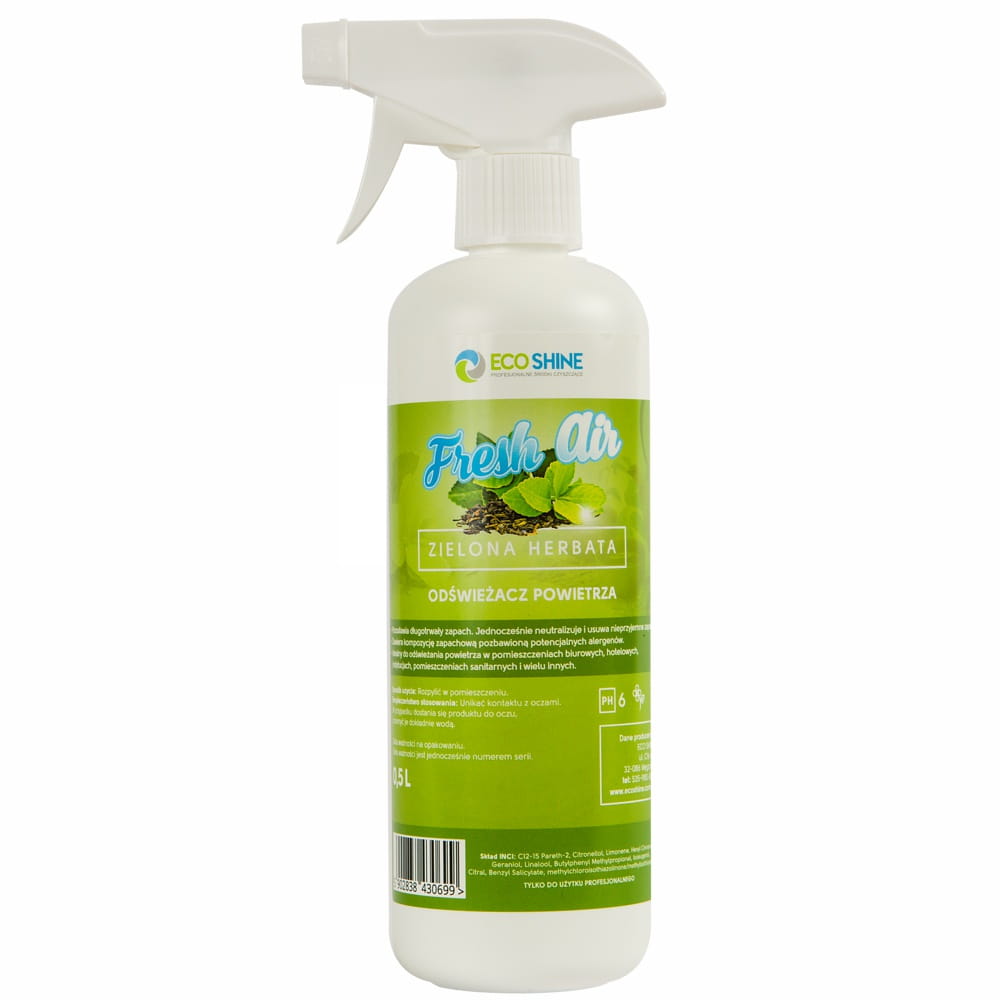 Eco Shine fresh air odświeżacz powietrza 0,5 l - zielona herbata | espryciarze.pl |Zamów natychmiast!