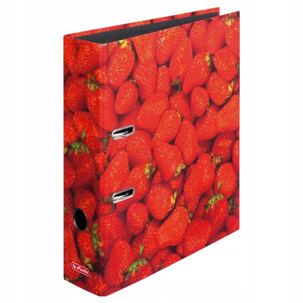 Segregator Herlitz A4 8 cm truskawki | espryciarze.pl |Kliknij i kup!