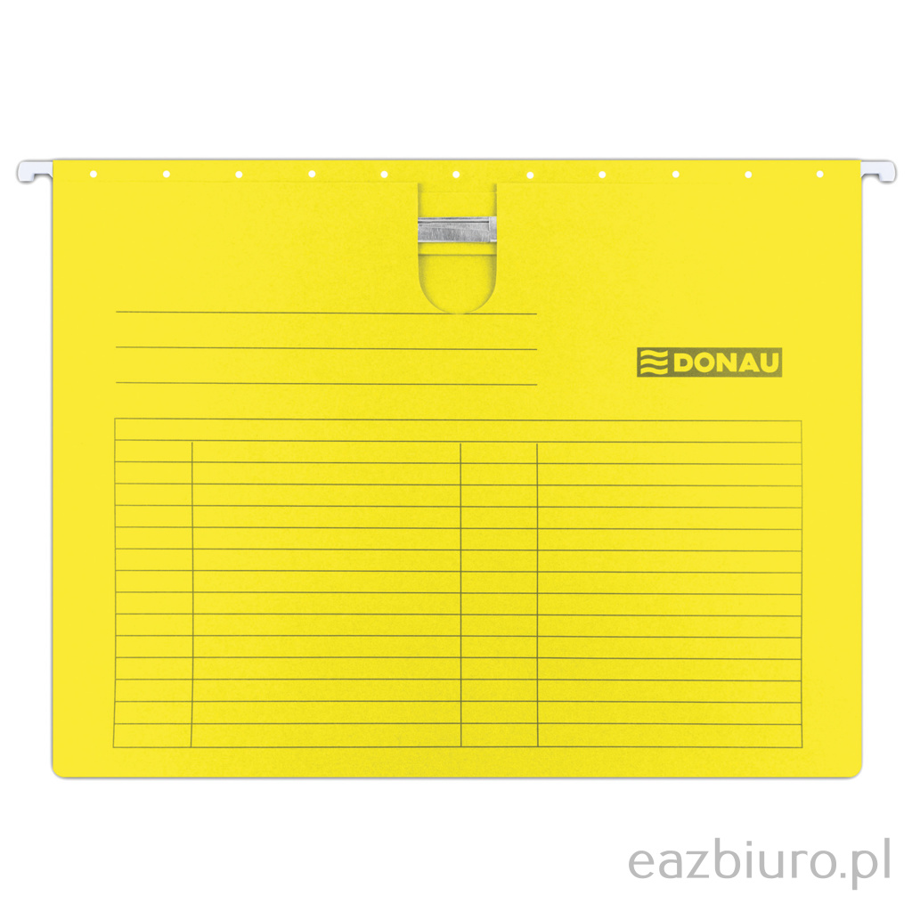 Teczka zawieszkowa Donau z wąsem żółta | espryciarze.pl |Kup w super cenie!