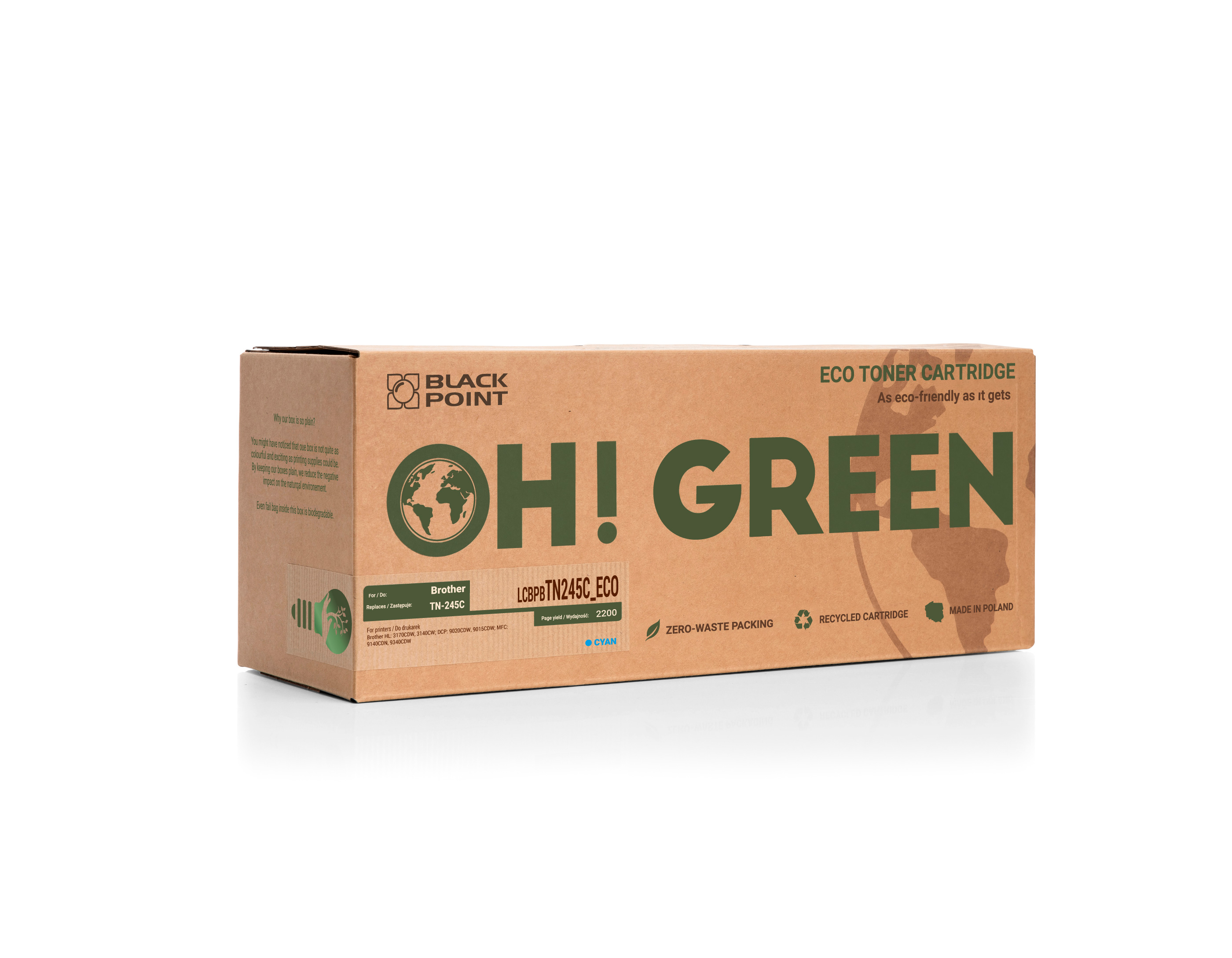 Toner oh green Brother tn-245c | espryciarze.pl | Kup teraz