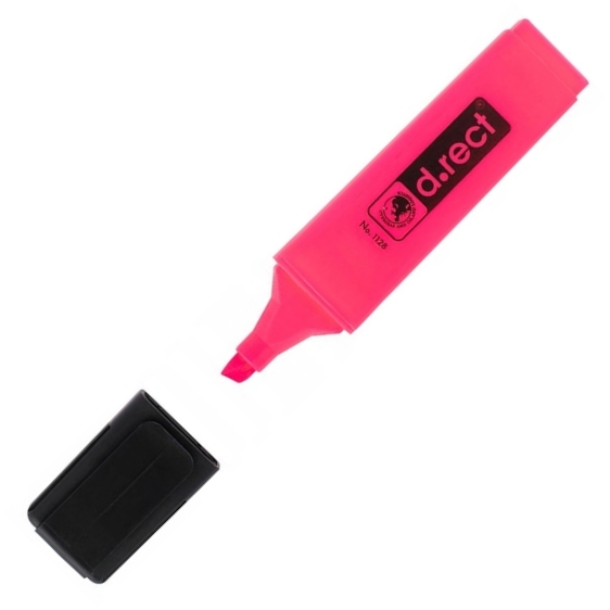 Zakreślacz 1128 różowy D Rect do biura | espryciarze.pl |Zamów natychmiast!