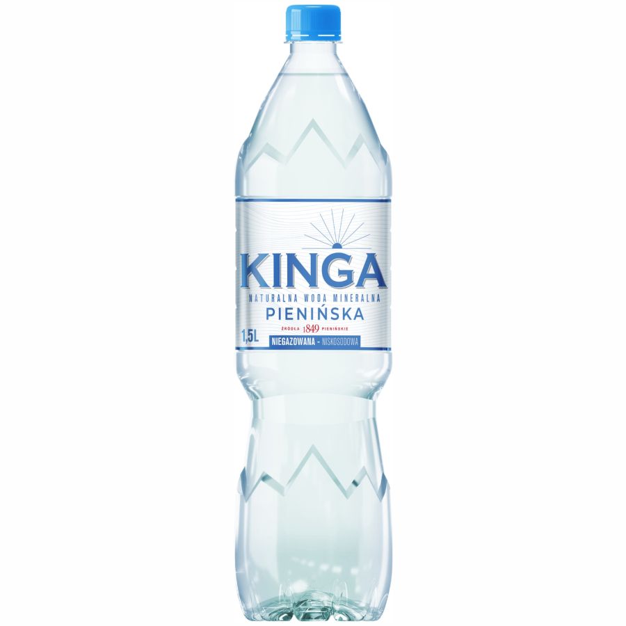 Woda min. Kinga Pienińska 1,5l niegaz. kaucja | espryciarze.pl | Zamów swój egzemplarz