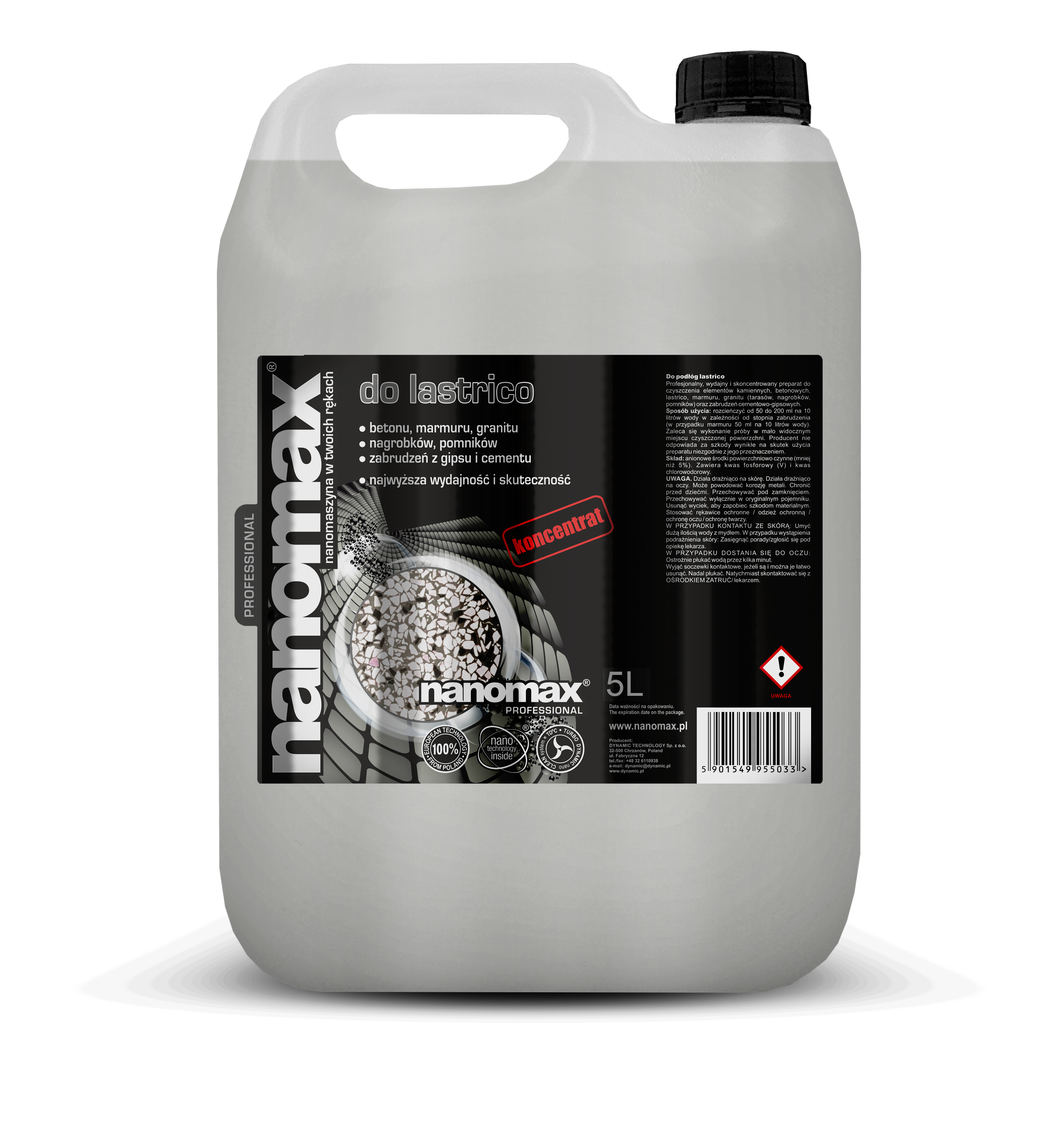 Nanomax do kamiennych i lastrico 5 l | espryciarze.pl |Zgarnij ofertę!