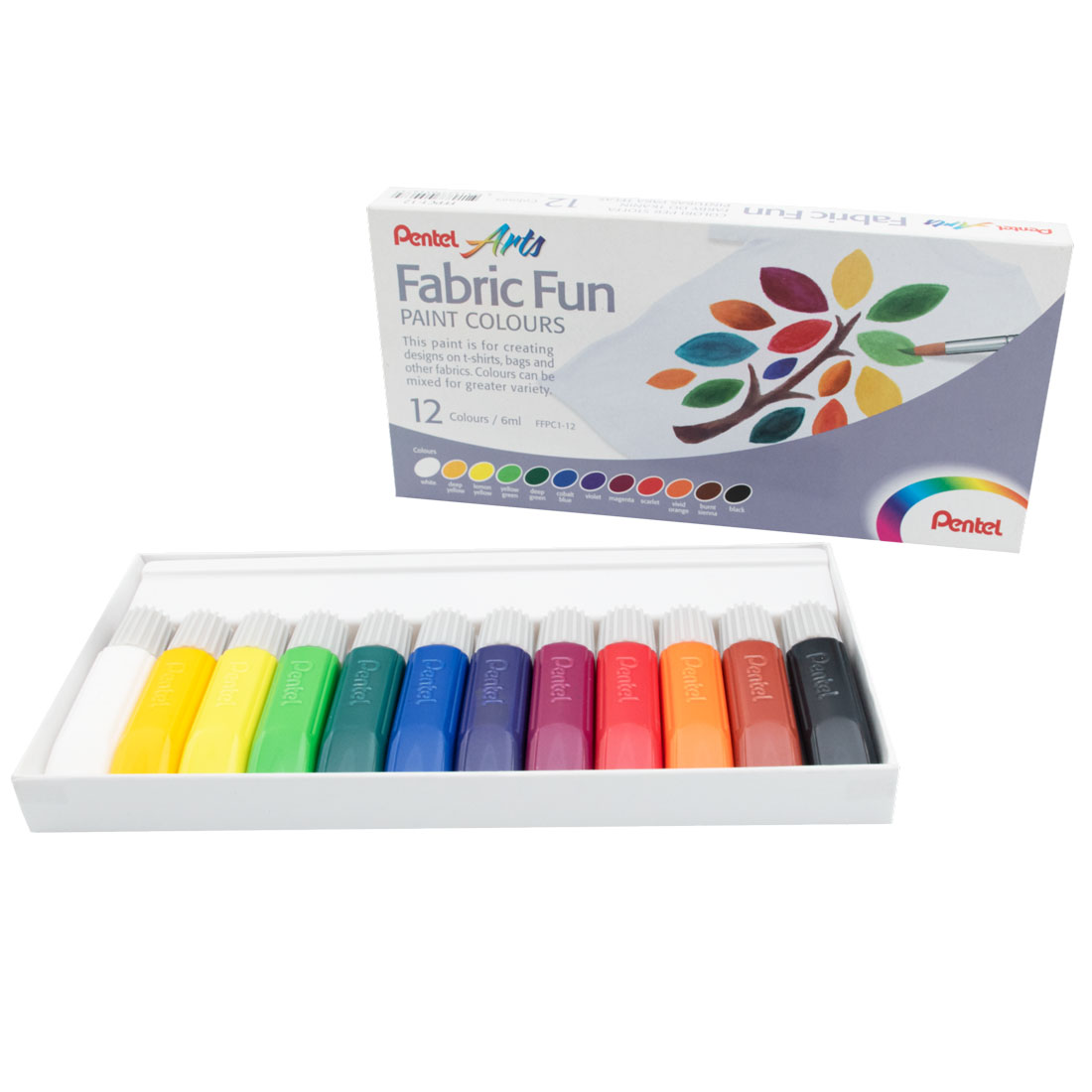 Farby do tkanin 12 kolorów do biura | espryciarze.pl |Złap promocję!