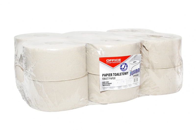 Papier toaletowy duży jumbo szary zestaw 12 sztuk 120 m | espryciarze.pl |Zamów natychmiast!