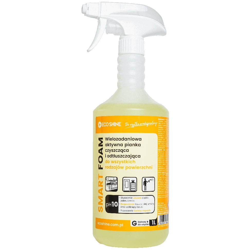 Eco Shine smart foam 1 l uniwersalny preparat czyszcząco-odtłuszczający | espryciarze.pl |Kup teraz!