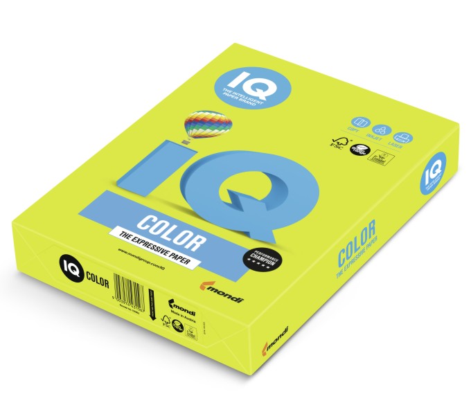 Papier ksero iq color neon A4 zielony neogn | espryciarze.pl |Kup w super cenie!