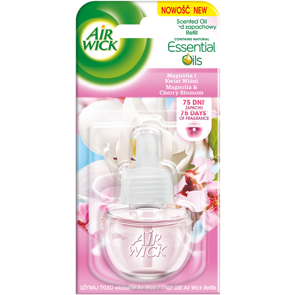 Wkład do elektrycznego odświeżacza powietrza Air wick 19 ml magnolia i wiśnia | espryciarze.pl |Kup taniej!