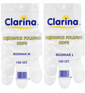 Rękawiczka foliowa m zestaw 100 sztuk | espryciarze.pl |Działaj teraz!