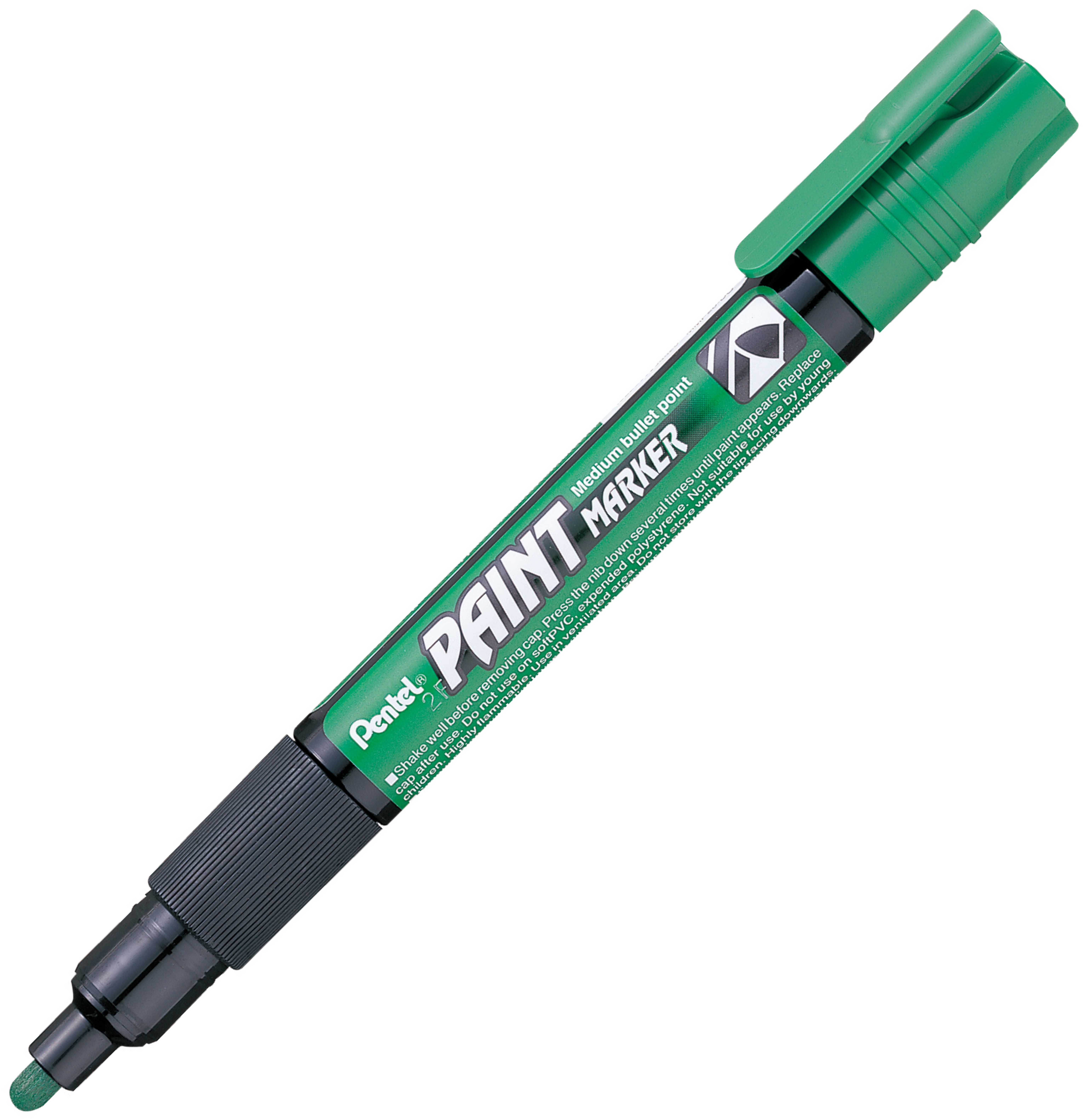 Marker olejowy Pentel mmp20 zielony | espryciarze.pl |Zamów online!