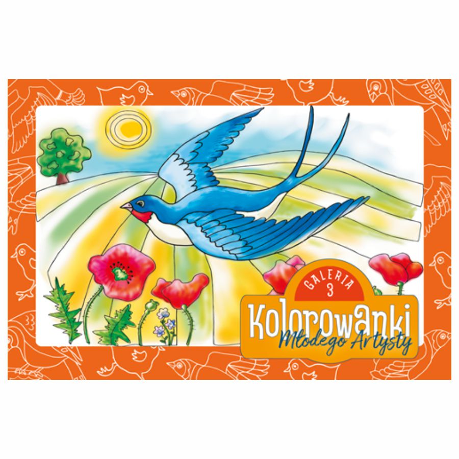 Kolorowanki młodego artysty 4+ B5 ptaki | espryciarze.pl |Kup taniej!