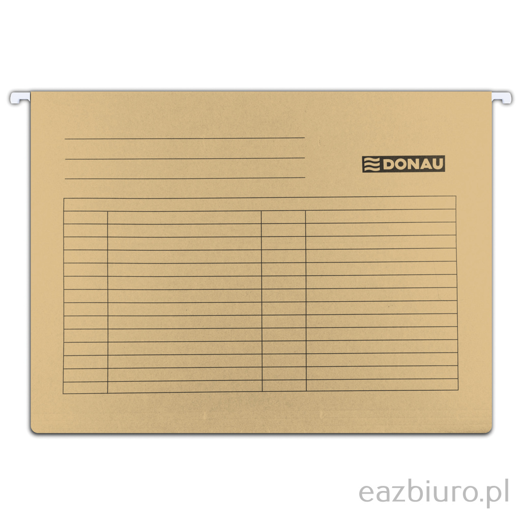 Teczka zawieszkowa Donau A4 brązowa | espryciarze.pl |Zgarnij ofertę!