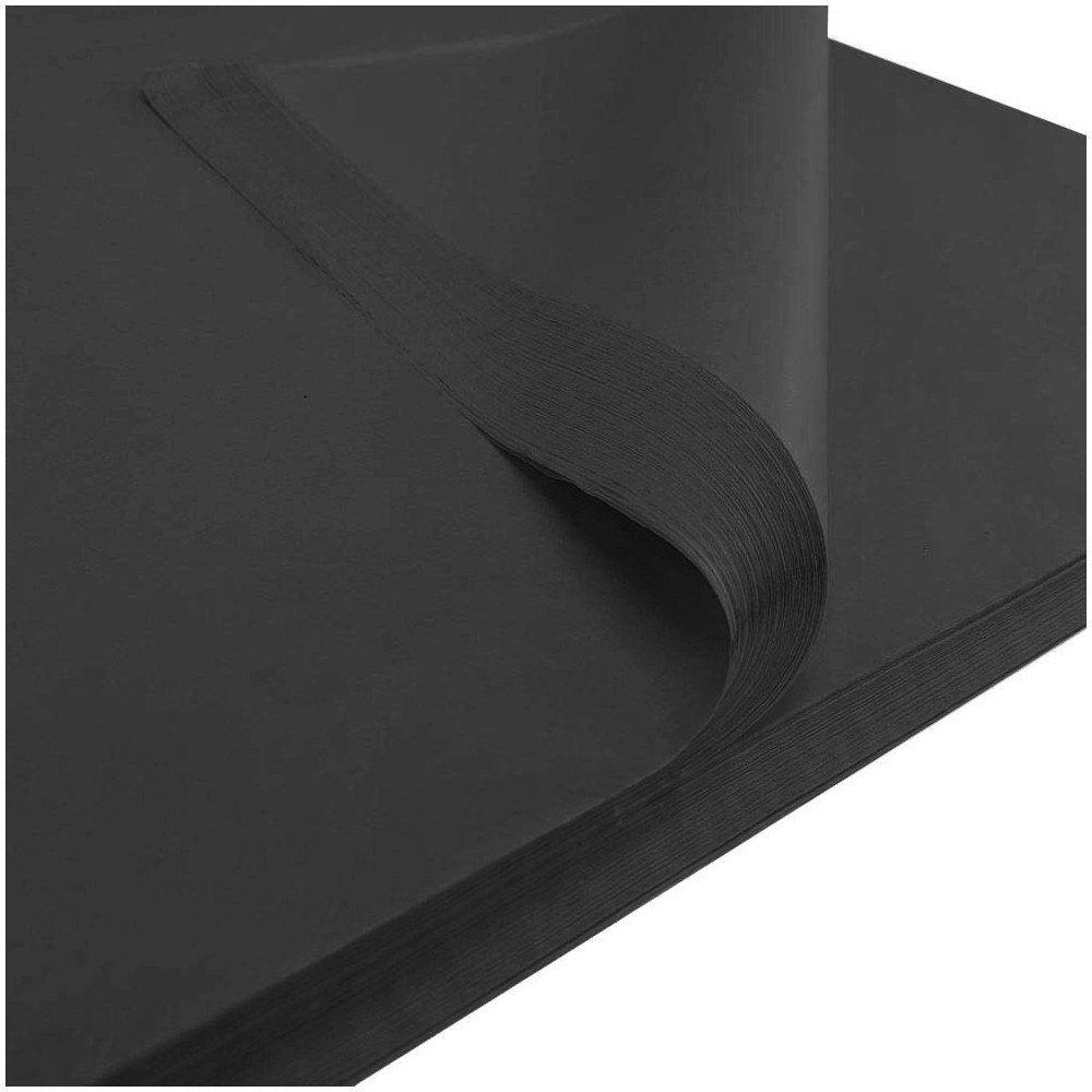 Bibuła gładka 50x70 cm czarna zestaw 25 sztuk. | espryciarze.pl |Nie zwlekaj!