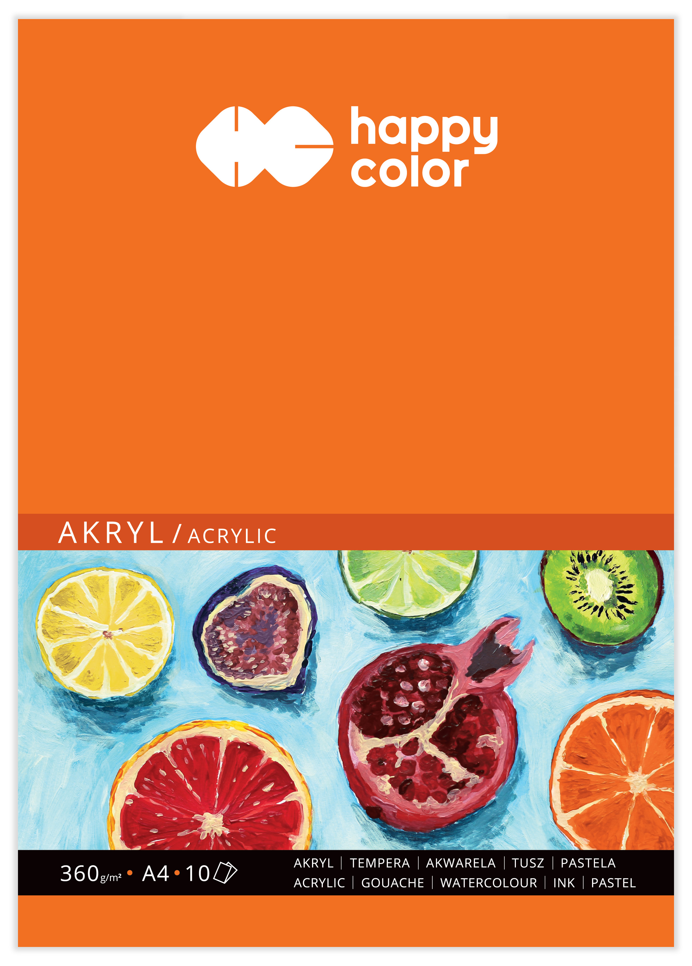 Blok do akrylu A4, 360 g/m2, zestaw 10 arkuszy | espryciarze.pl |Zgarnij ofertę!