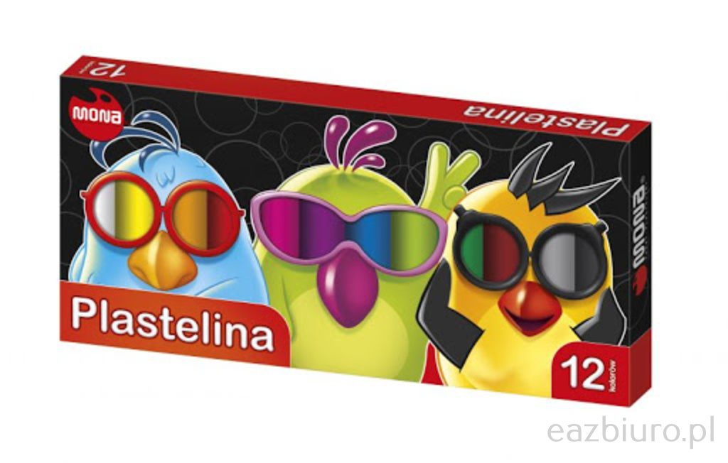 Plastelina Mona 12 kolorów do biura | espryciarze.pl |Zamów natychmiast!
