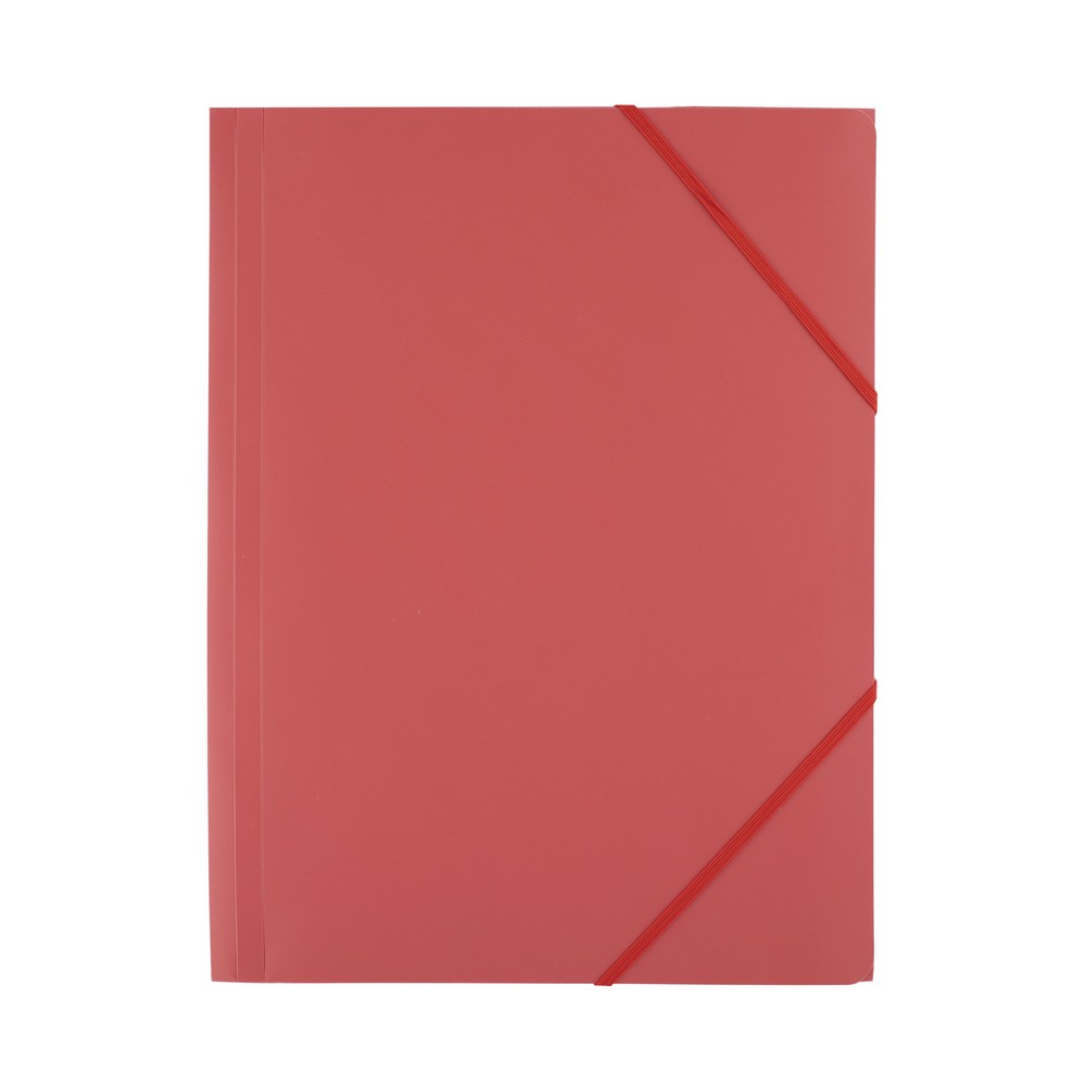 Teczka D Rect Plastikowa z gumką czerwona | espryciarze.pl |Nie zwlekaj!