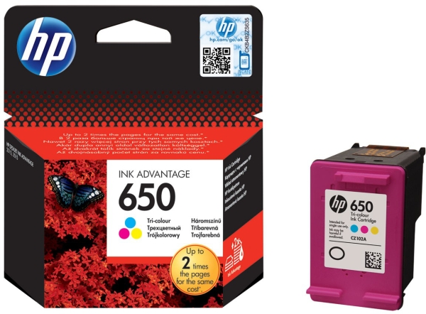 Wkład atramentowy HP cz102ae nr 650 trójkolorowy | espryciarze.pl |Działaj teraz!