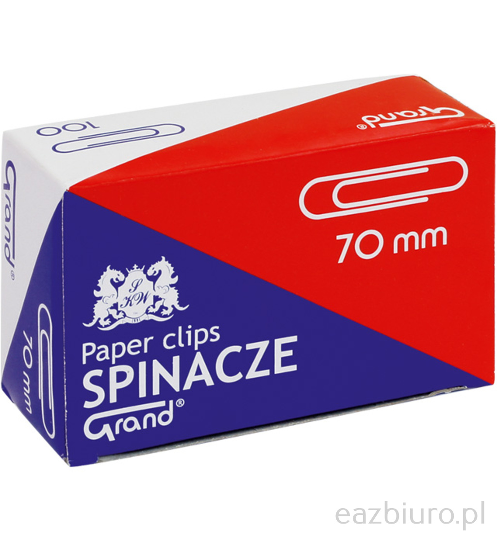 Spinacze 70 mm okragłe Grand do biura | espryciarze.pl |Działaj teraz!