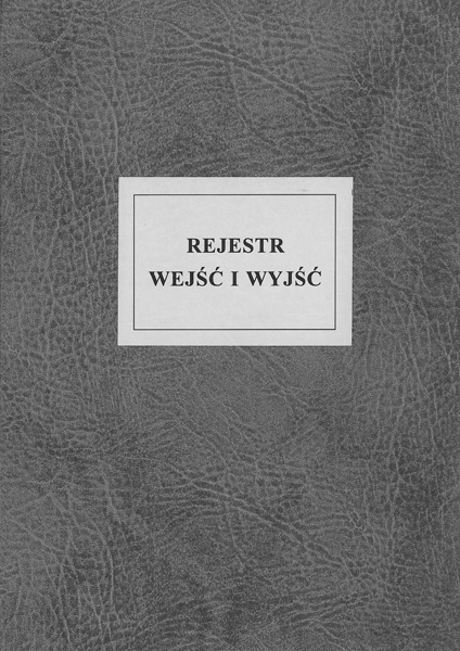 Druk rejestr wejść i wyjść (oprawa introligatorska) | espryciarze.pl |Zamów dziś!