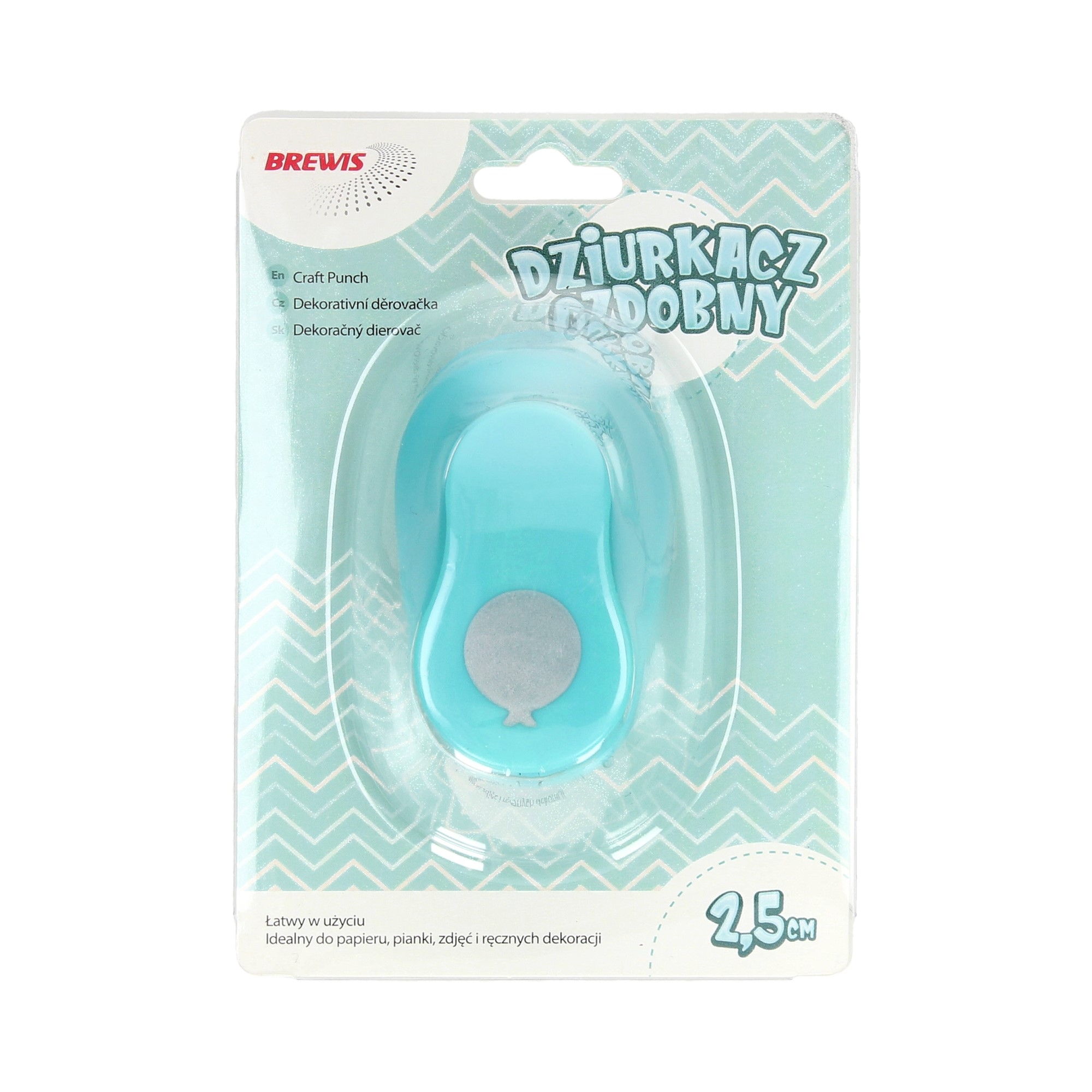 Dziurkacz ozdobny 2,5 cm balon | espryciarze.pl |Nie zwlekaj!