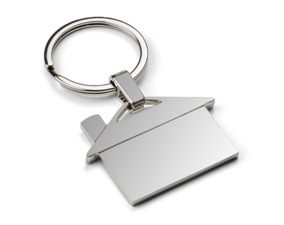 Brelok domek z grawerem do biura | espryciarze.pl |Zgarnij ofertę!