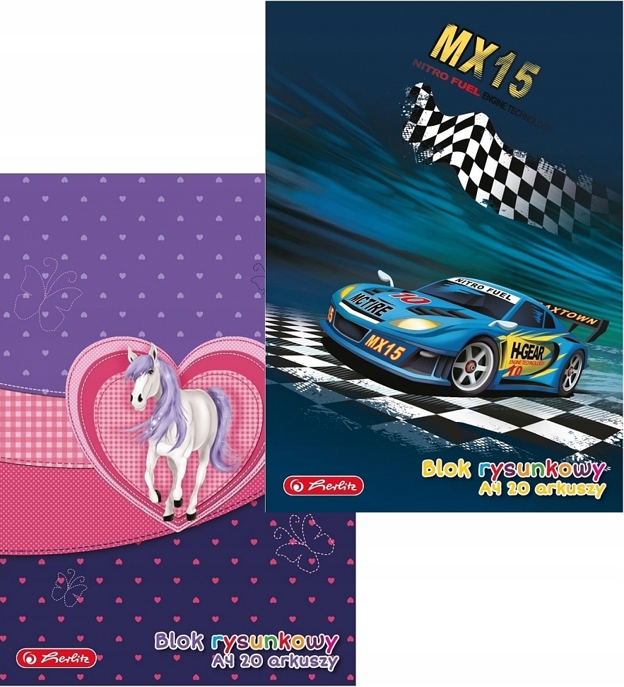 Blok rysunkowy A4/20k Herlitz do biura | espryciarze.pl |Kup taniej!