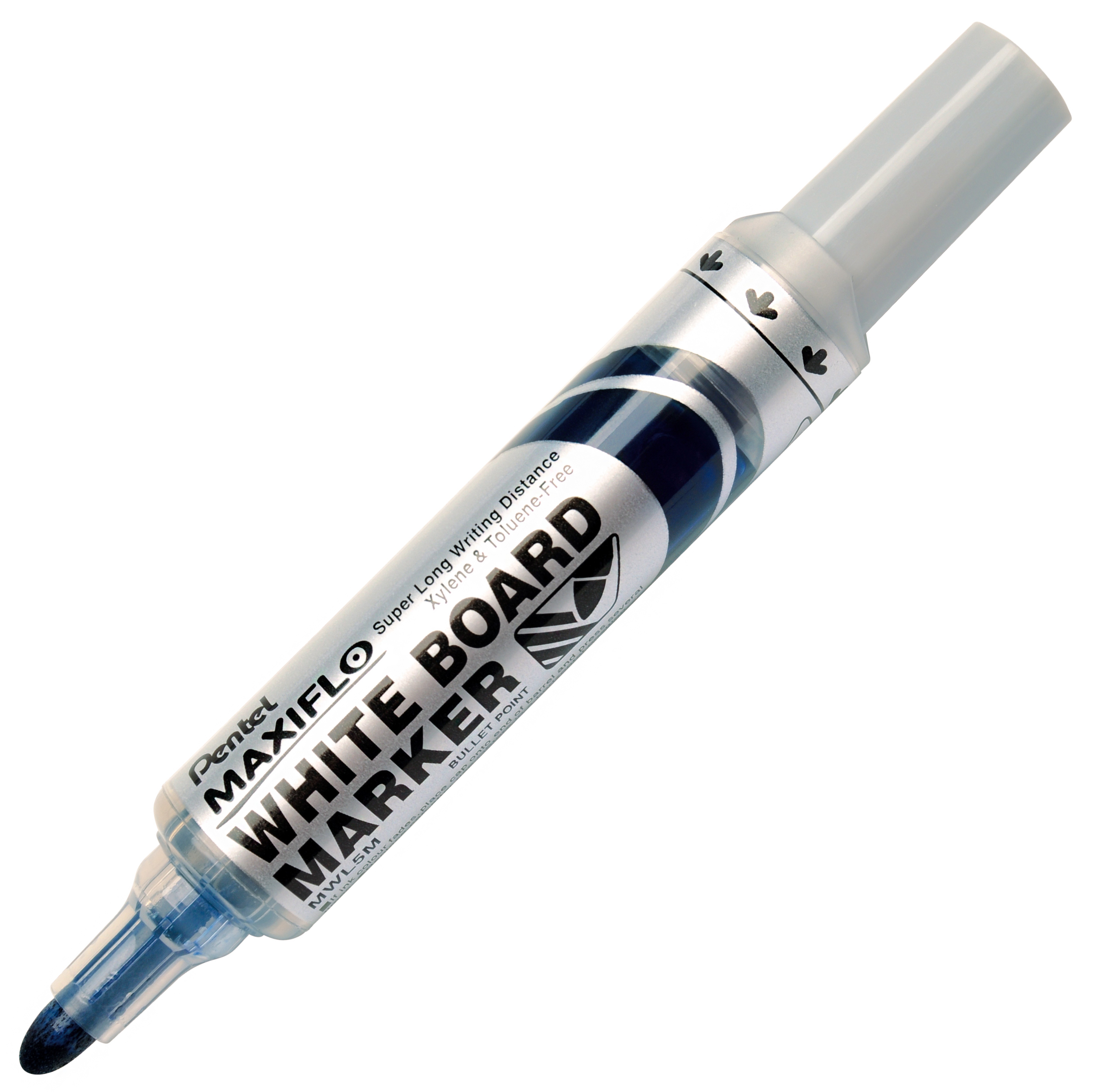 Marker do tablic suchościeralnych Pentel maxiflo mwl5 m niebieski | espryciarze.pl |Sprawdź ofertę!