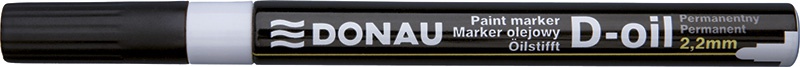 Marker olejowy Donau, 2,2mm, zawieszka, biały | espryciarze.pl | Zamów w kilka sekund