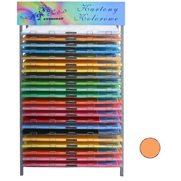 Karton kolorowy Typograf B1 230 g/m2 jasny pomarańczowy | espryciarze.pl |Kup teraz!