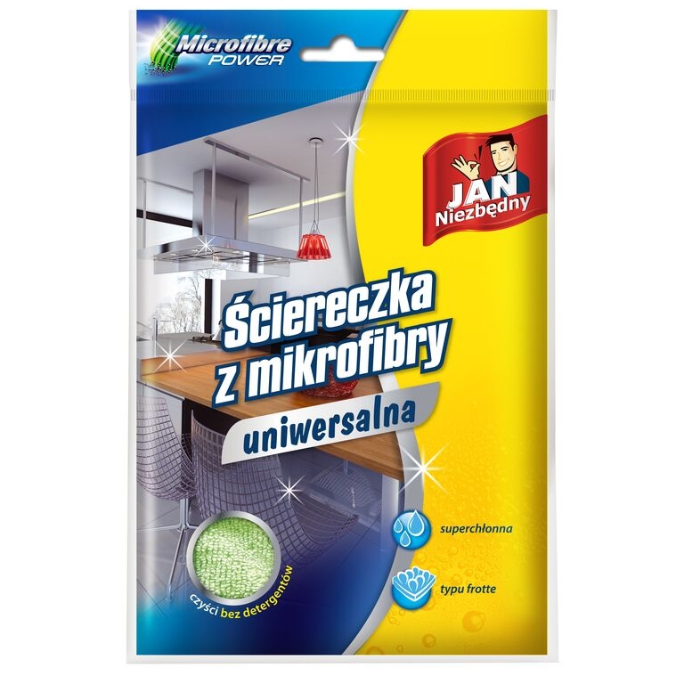 Ściereczka z mikrofibry uniwersalna Jan Niezbędny | espryciarze.pl |Zgarnij ofertę!