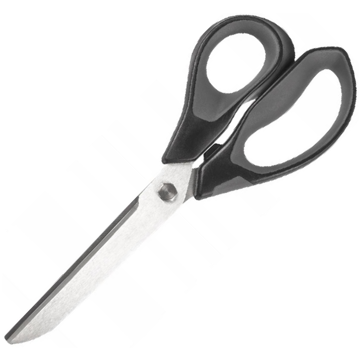 Nożyczki biurowe Tetis gn300 8 1/4'' szare | espryciarze.pl |Kliknij i kup!