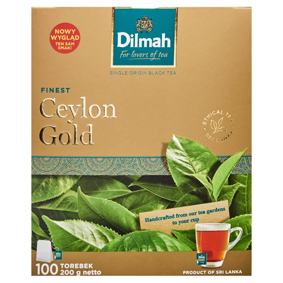 Herbata dilmah ceylon gold, 100 torebek | espryciarze.pl |Kup teraz!