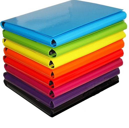 Teczka skrzydłowa z rzepem 3,5 cm Barbara granatowa | espryciarze.pl |Nie zwlekaj!