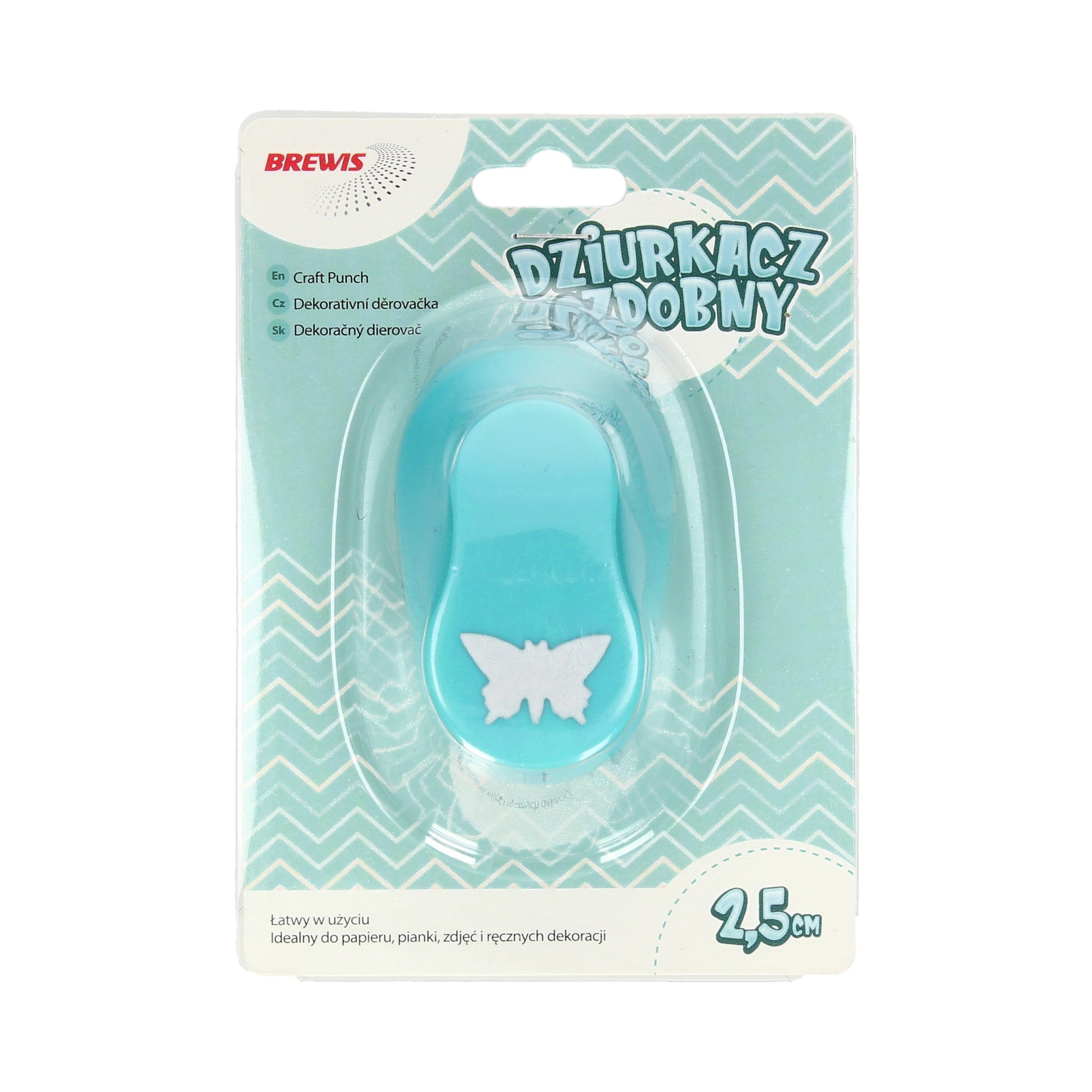 Dziurkacz ozdobny 2,5 cm motylek | espryciarze.pl |Kup w super cenie!
