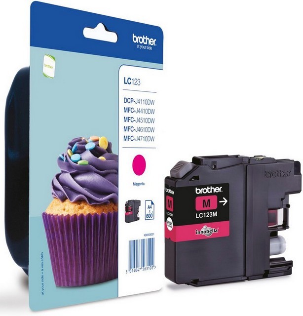Cartrige Brother lC123m magenta | espryciarze.pl | Sprawdź naszą propozycję