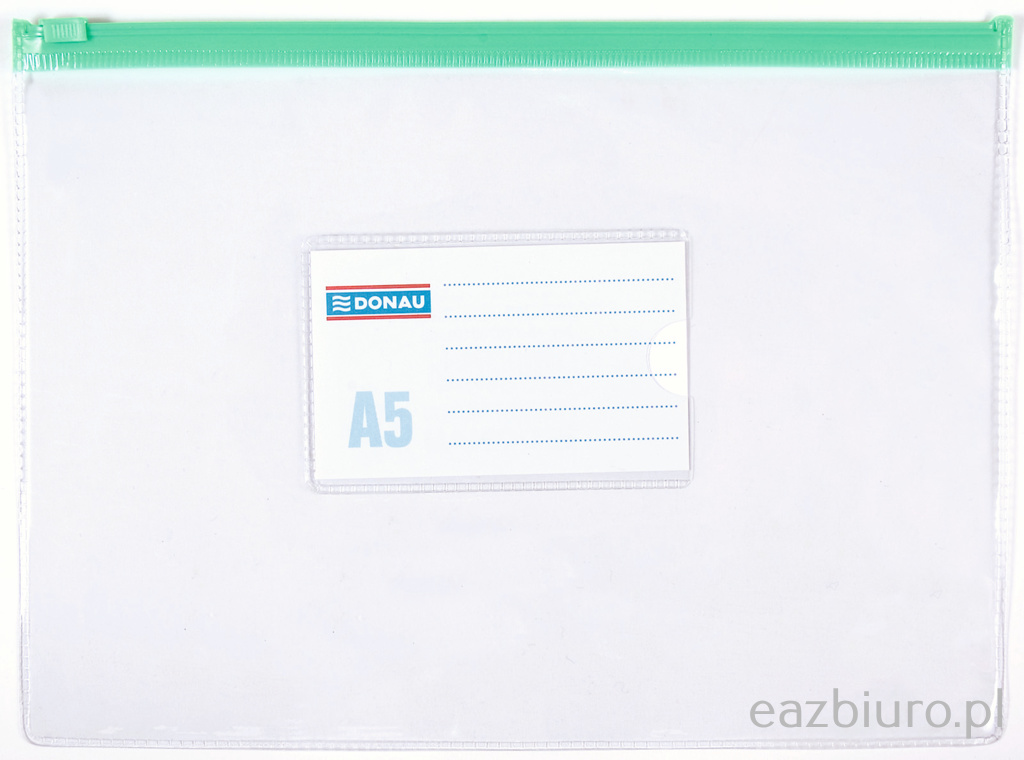 Koszulka zipper A5 pvc Donau do biura | espryciarze.pl |Zgarnij ofertę!