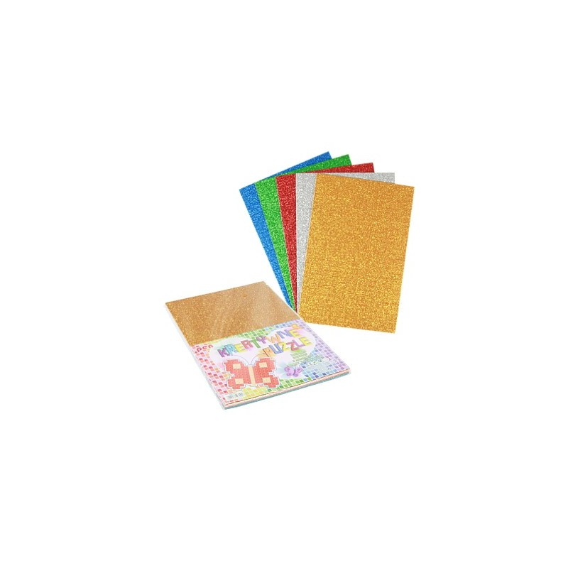 Pianka kreatywne puzzle brokat mix kolorów20x30 a'5 | espryciarze.pl |Nie zwlekaj!