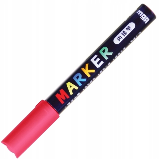 Marker akrylowy mg 1-2 mm różana czerwień | espryciarze.pl |Kup w super cenie!