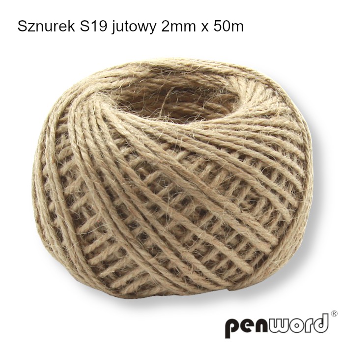 Sznurek s19 jutowy 2 mm x 50 m | espryciarze.pl |Działaj teraz!