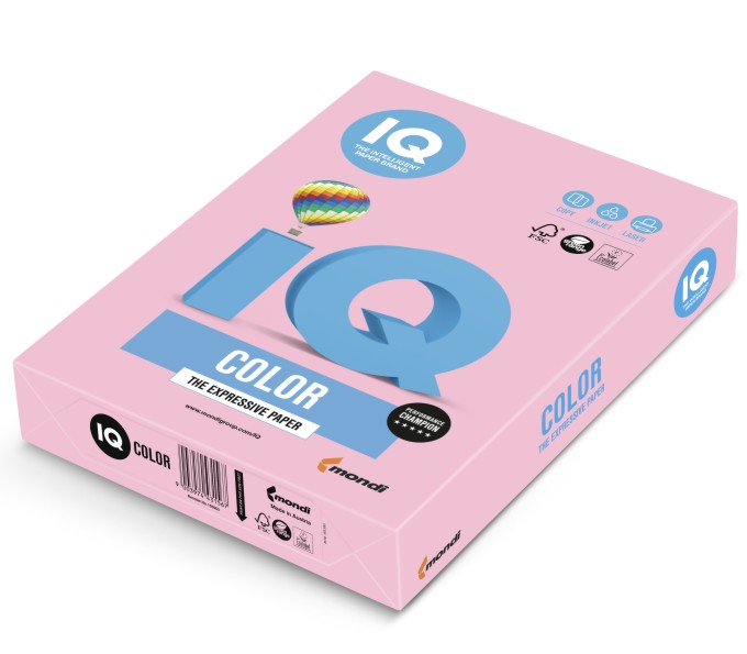 Papier ksero iq color A4 jasnoróżowy opi74 | espryciarze.pl |Złap promocję!