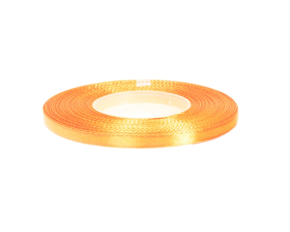 Wstążka Brewis satynowa 6 mm 32 m jasno-pomarańczowy | espryciarze.pl |Sprawdź ofertę!