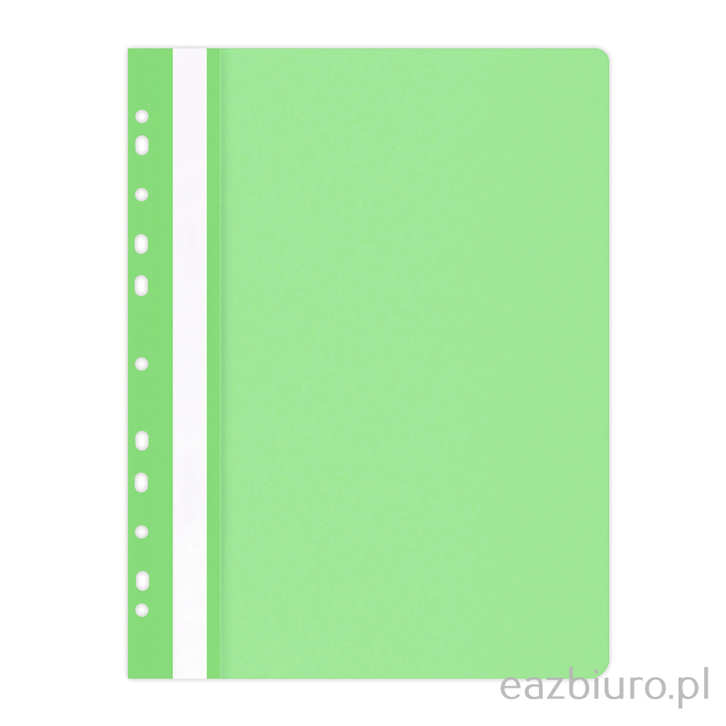 Skoroszyt Office Products, pp, A4, miękki, 100 170mikr., wpinany, jasnozielony | espryciarze.pl |Działaj teraz!