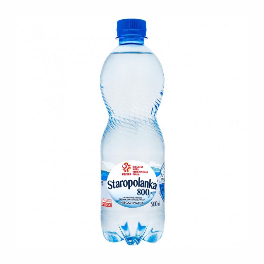 Woda min. Staropolanka 0,5l niegaz. kaucja | espryciarze.pl | Wybierz sprawdzony produkt
