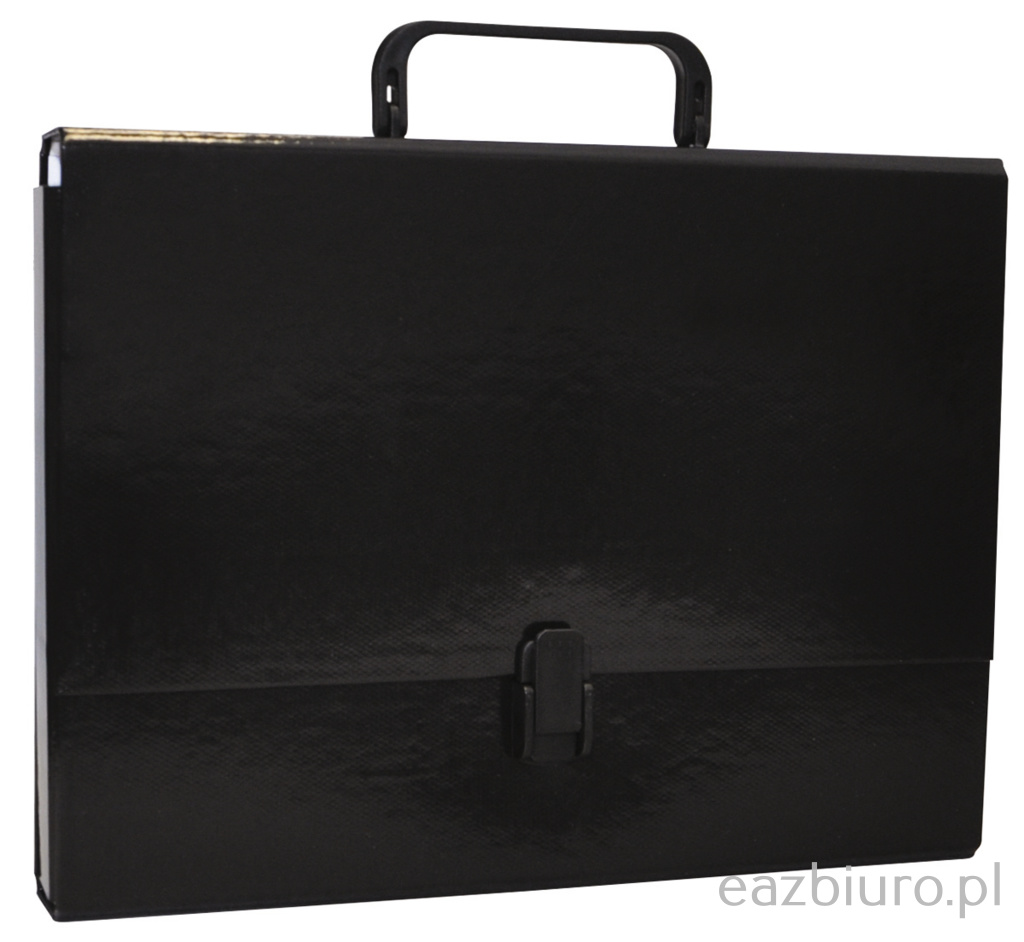 Teczka-pudełko z rączką Office Products pp A4 5 cm czarna | espryciarze.pl |Zgarnij ofertę!